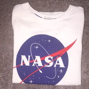 Short sleeve boys NASA t shirt